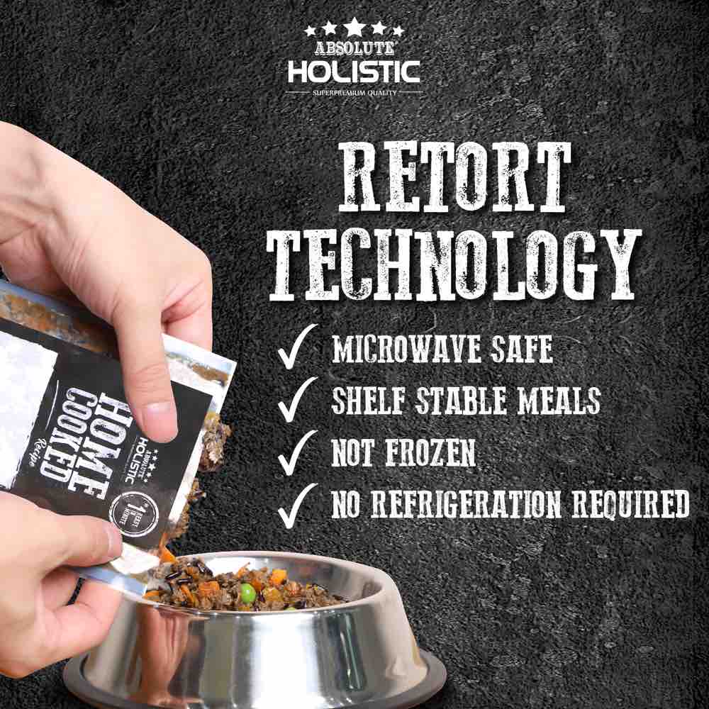 "UP TO 35% OFF: Absolute Holistic Home Cooked Recipe Salmon, Peas & Pumpkin Wet Dog Food"