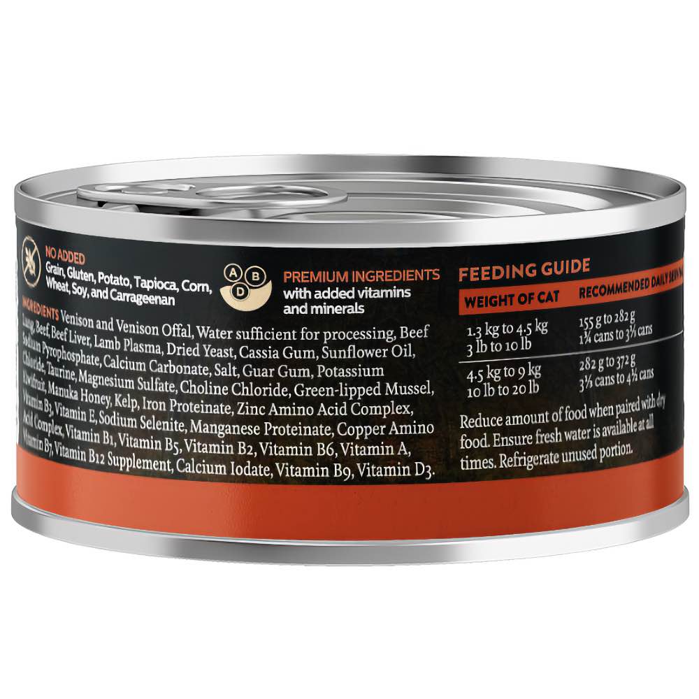 Addiction Wild Islands New Zealand Venison Grain-Free Canned Cat Food 85g