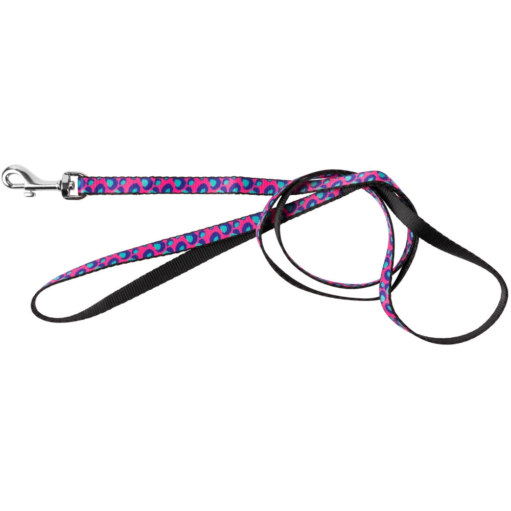 FuzzYard Cat Harness & Leash Walking Set (Wild One Bubblegum)