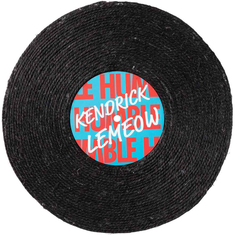 15% OFF: FuzzYard Record Cat Scratcher (Kendrick Lemeow)