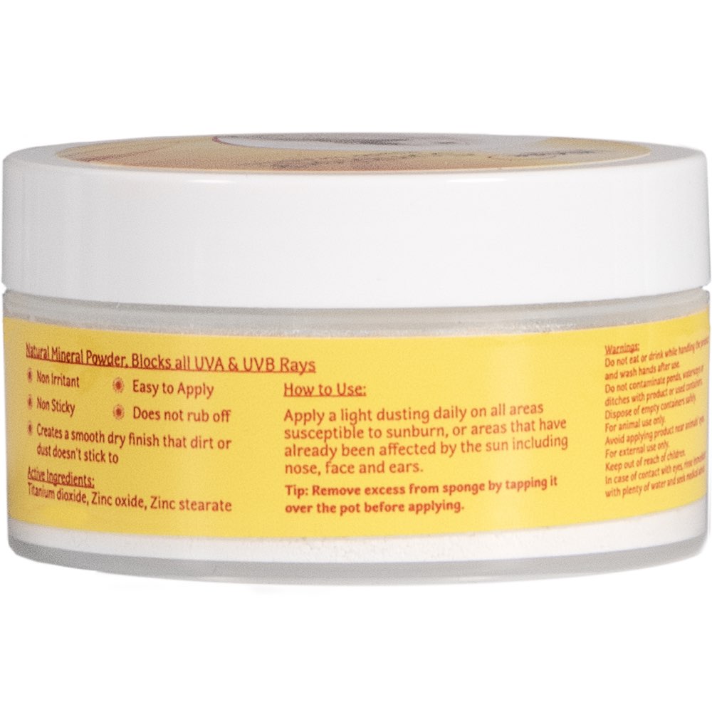 "Lillidale Sunblock Powder For Cats, Dogs & Other Animals 35g"