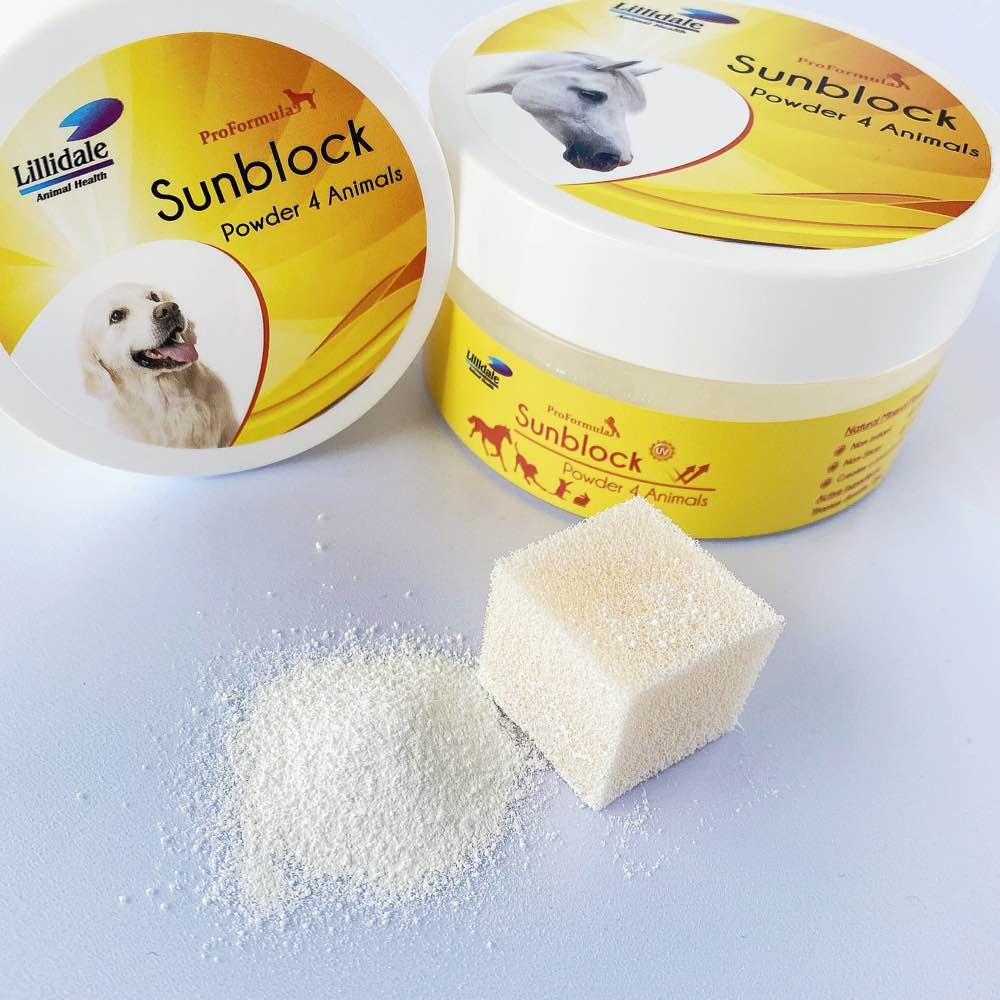 "Lillidale Sunblock Powder For Cats, Dogs & Other Animals 35g"